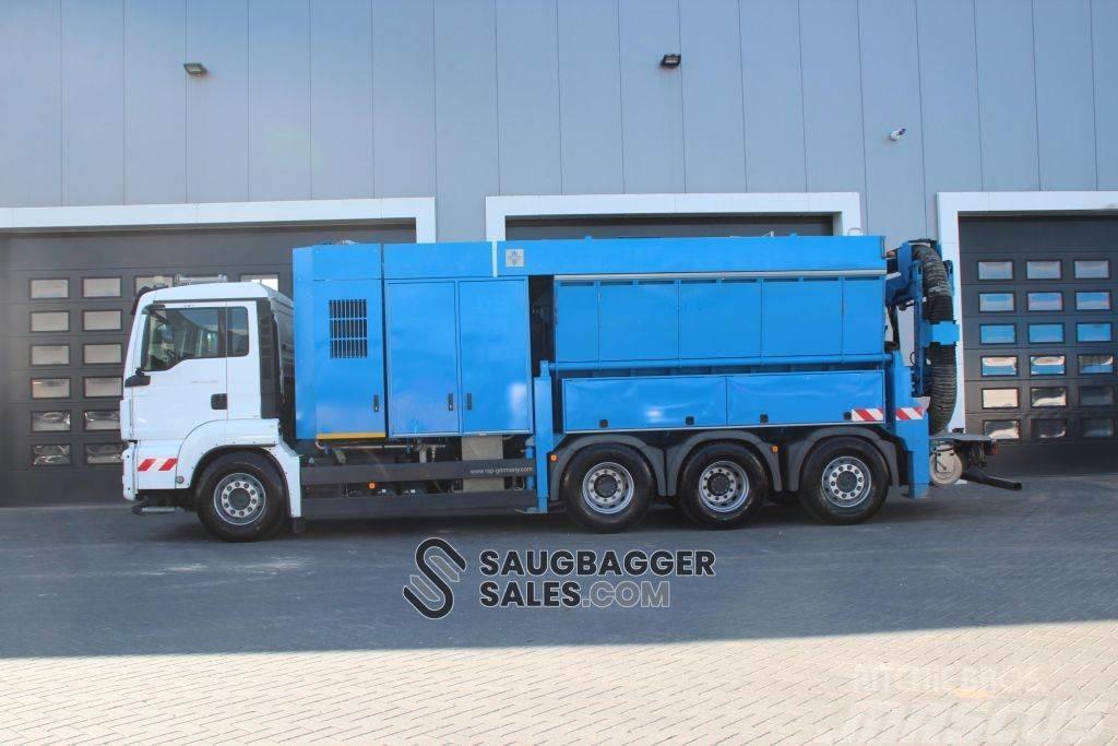 MAN TGS 35.480 RSP 2016 Saugbagger Kombi vozila/ vakum kamioni