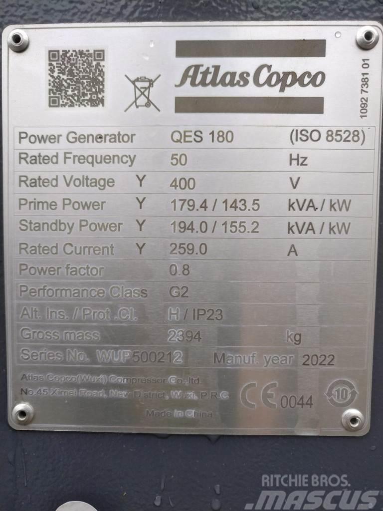 Atlas Copco QES 180 Dizel generatori
