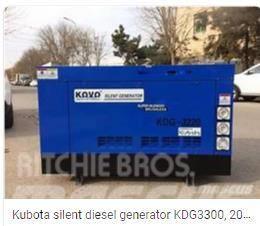 Kubota genset diesel generator set LOWBOY Dizel generatori