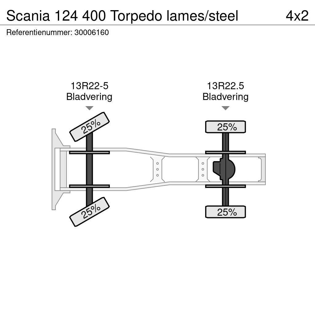 Scania 124 400 Torpedo lames/steel Tegljači