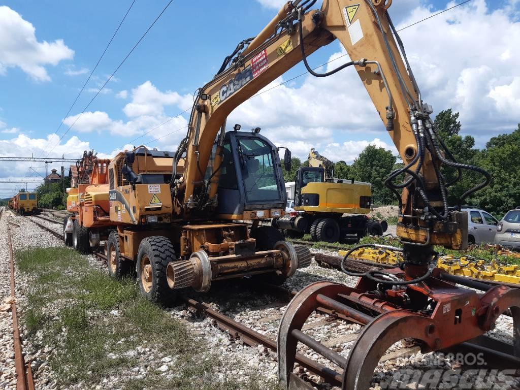 CASE 788 SR Rail Road Excavator Održavanje železničkih pruga