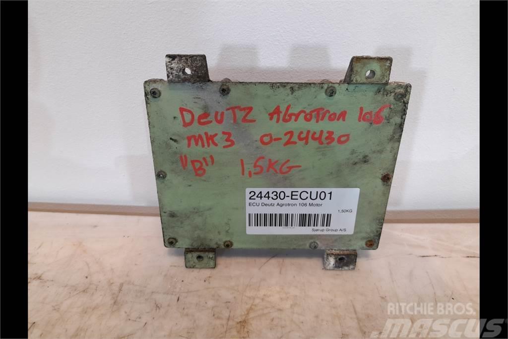 Deutz-Fahr Agrotron 106 ECU Elektronika