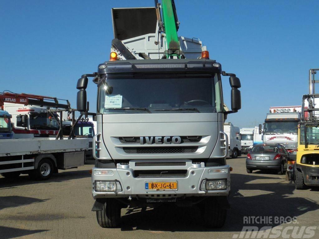Iveco Stralis 380 + Euro 5 + HMF 1643 CRANE + KIPPER + 6 Kiperi kamioni