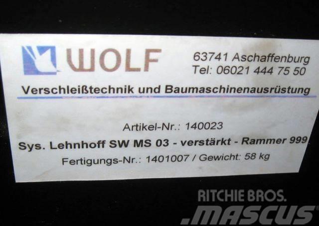 Wolf Schraubadapter MS03 zu Rammer 999 Brze spojke
