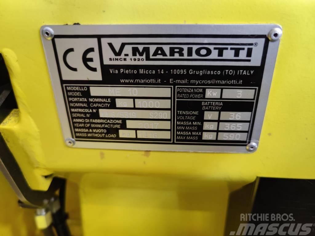 Mariotti ME 10 C Električni viljuškari