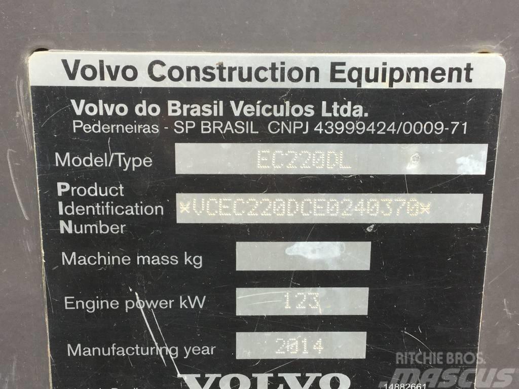 Volvo EC220DL Bageri guseničari