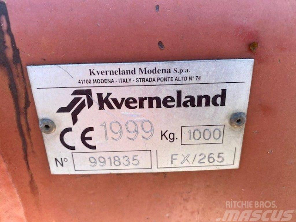 Kverneland FX 265 Kosilice sa postoljem za vuču