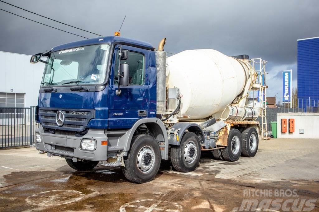 Mercedes-Benz ACTROS 3241 BB-MP2+E5+STETTER Kamioni mešalice za beton