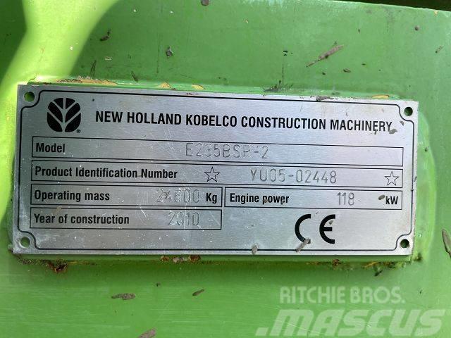 New Holland Kobelco E 235SR-2ES *SWE Wimmer 3xLöffel*24600kg Bageri guseničari
