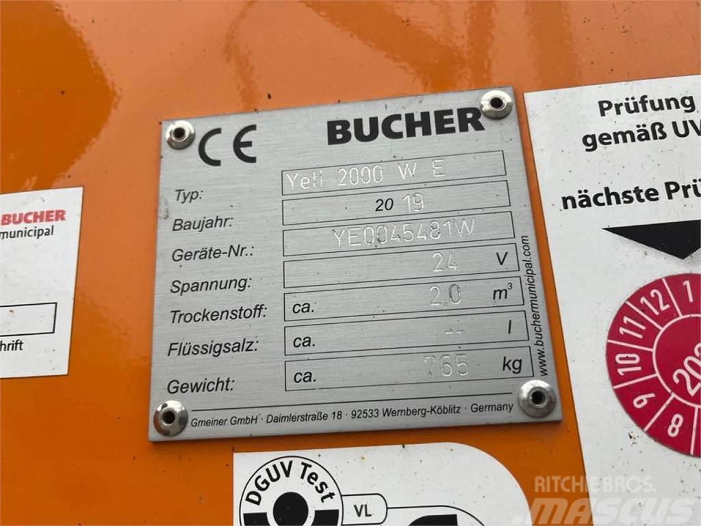 Bucher Gmeiner Streuer Streuautomat Yeti 2000 W E Ostale industrijske mašine