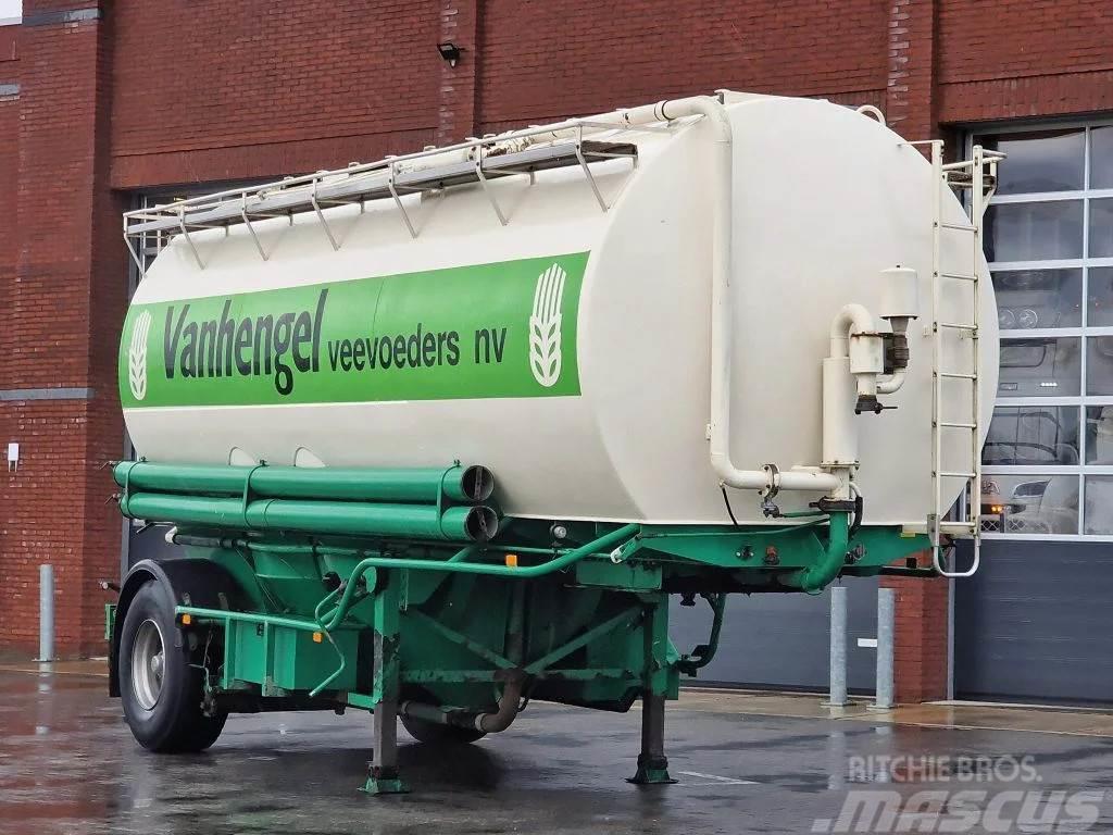 Welgro 79 WL 21-16 - Animal food trailer - SAF Axle - Wel Poluprikolice cisterne