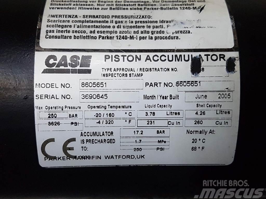 CASE 621D-8605651-Accumulator/Hydrospeicher Hidraulika