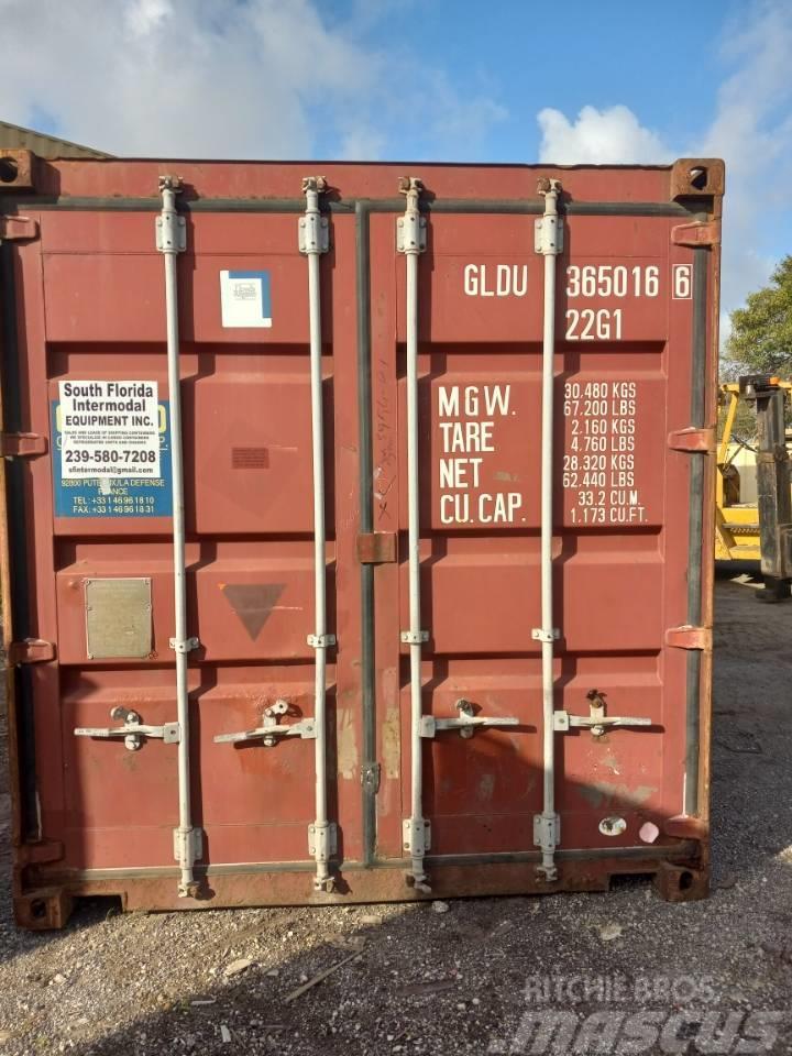 CIMC 20 foot Used Water Tight Shipping Container Kontejnerske prikolice