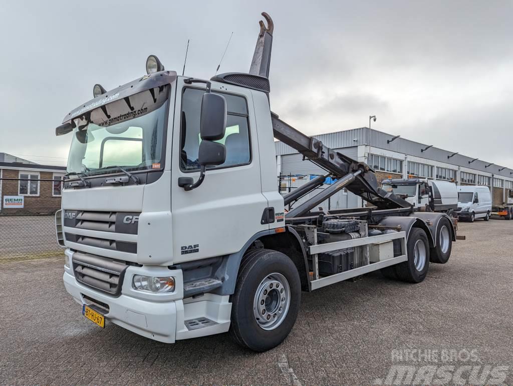 DAF FAS CF75.310 6x2 Daycab Euro5 - Haakarm 21T - Lift Rol kiper kamioni sa kukom za podizanje tereta