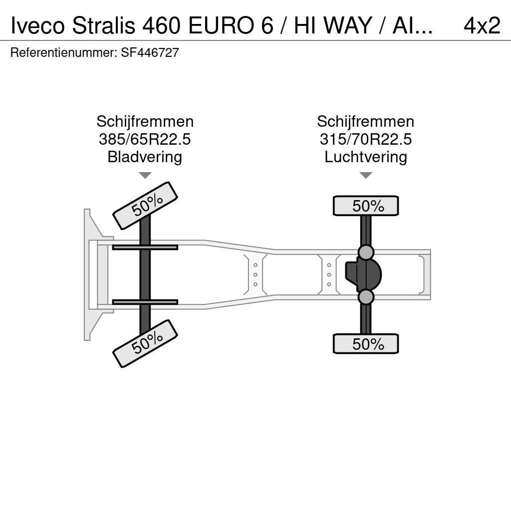 Iveco Stralis 460 EURO 6 / HI WAY / AIRCO Tegljači