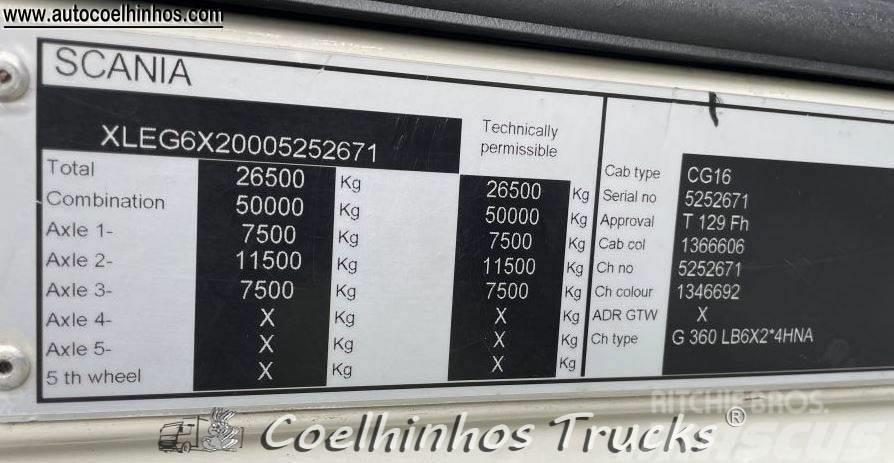 Scania G 360 Kamioni-šasije