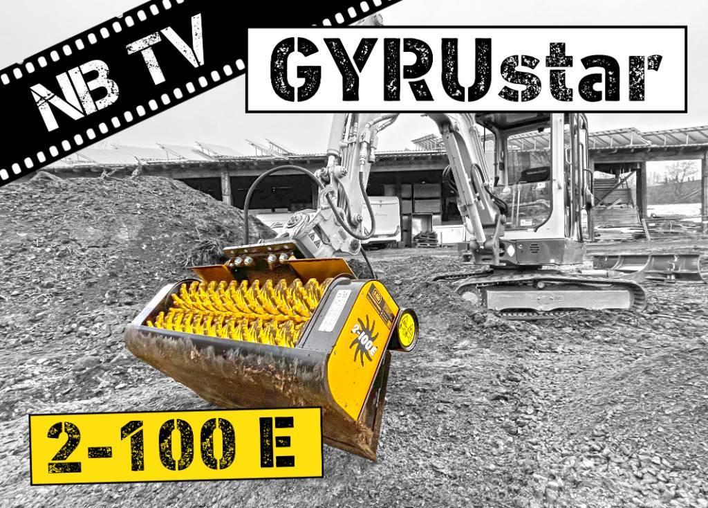 Gyru-Star 2-100E | Schaufelseparator für Minibagger Korpe za prosijavanje