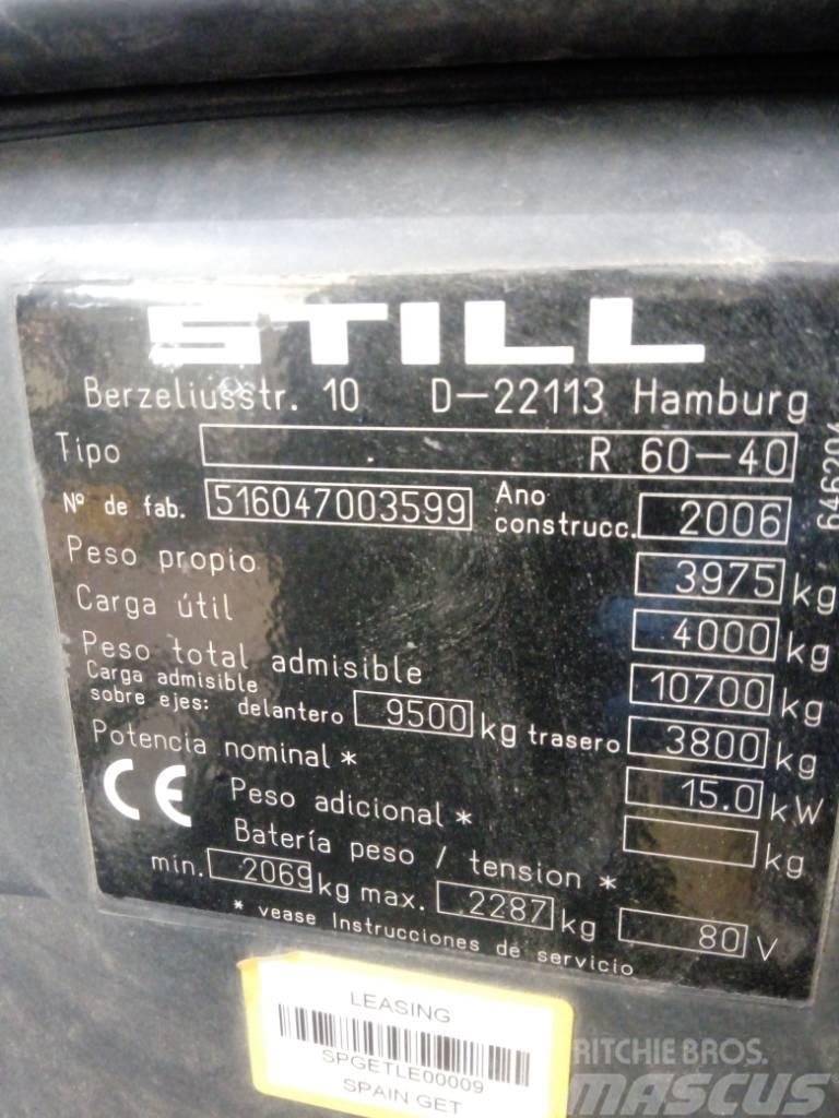 Still R 60-40 Električni viljuškari