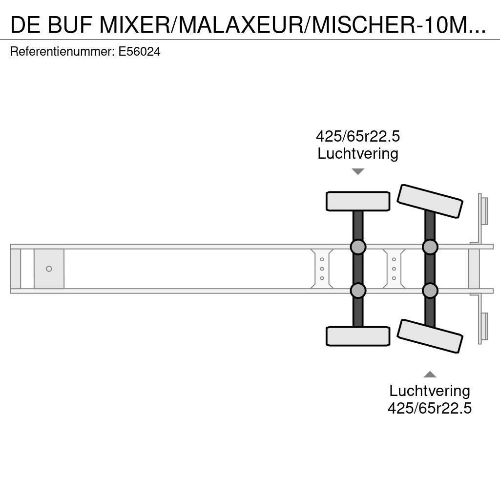  De Buf MIXER/MALAXEUR/MISCHER-10M3 (gestuurd/gelen Ostale poluprikolice