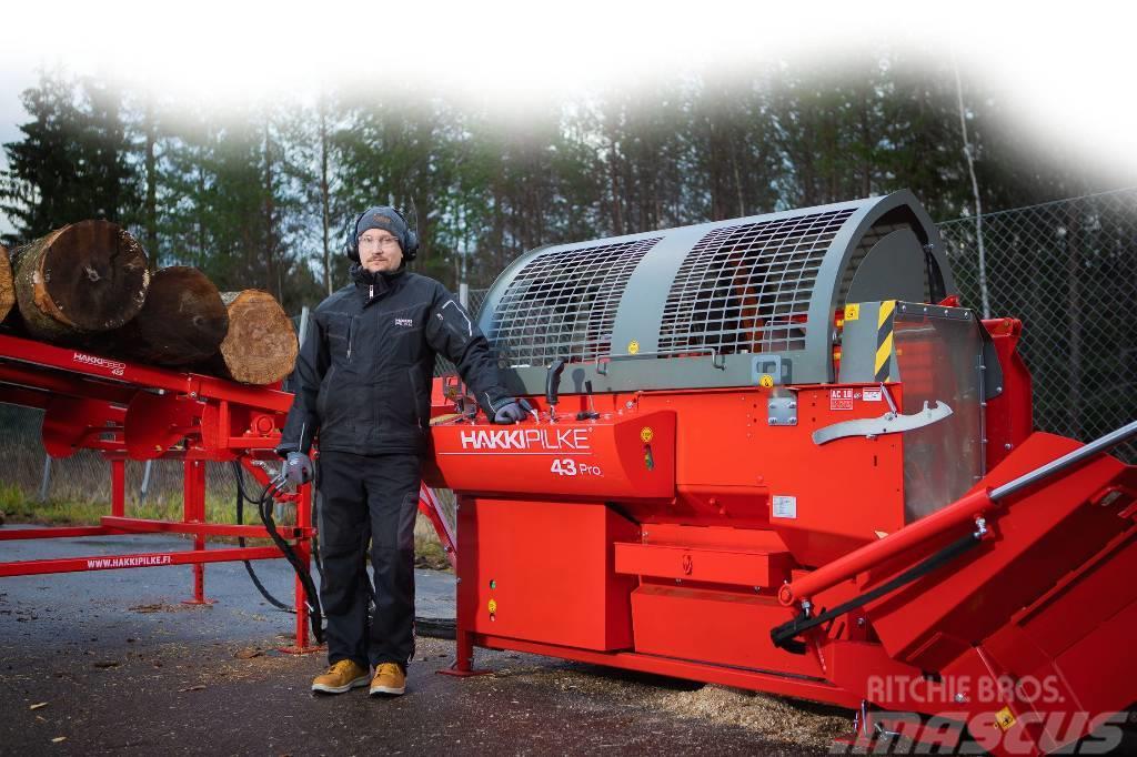 Hakki Pilke Rezalno cepilni stroj 43 PRO NA ZALOGI Cepači za drva, drobilice za drvo i strugači