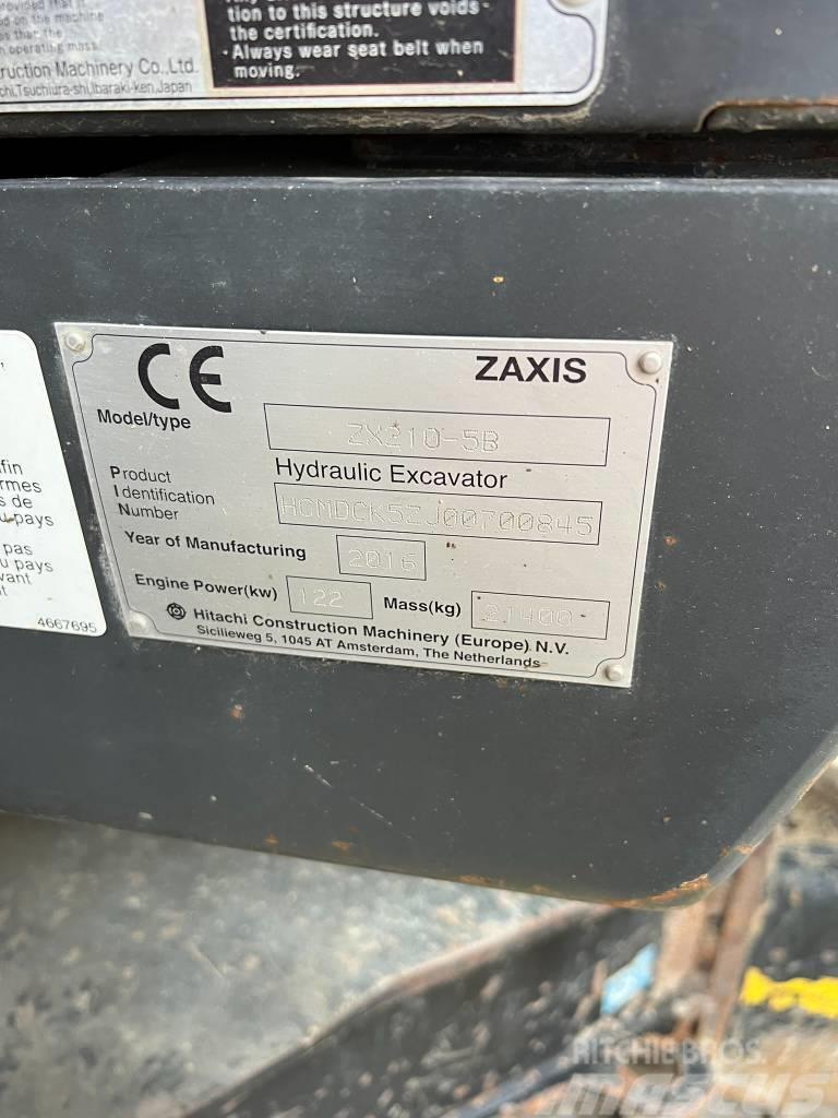 Hitachi ZX210LC Bageri guseničari