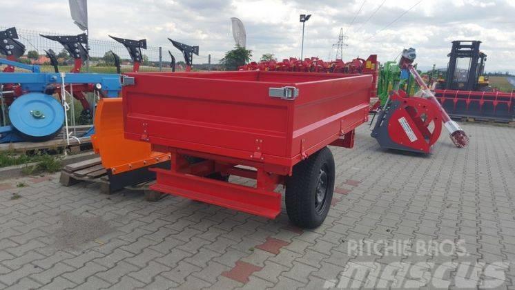 Top-Agro 3 sides tipping trailer, 1 axle, perfect price! Kiper prikolice
