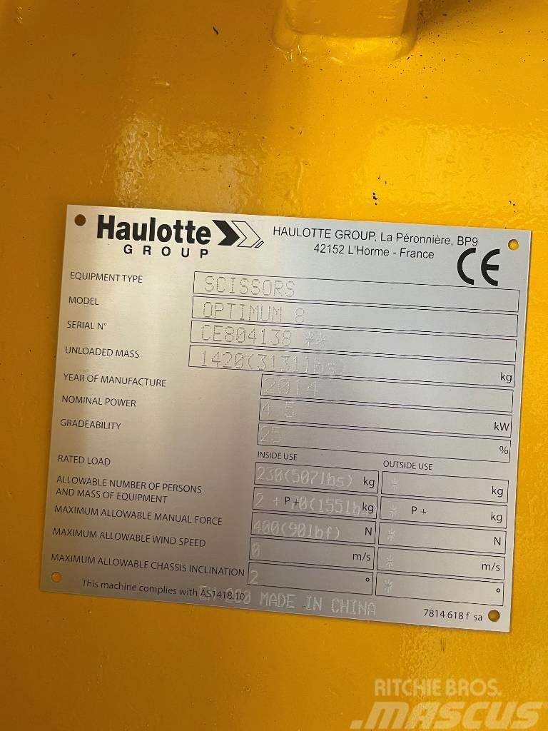 Haulotte Optimum 8 Makazaste platforme