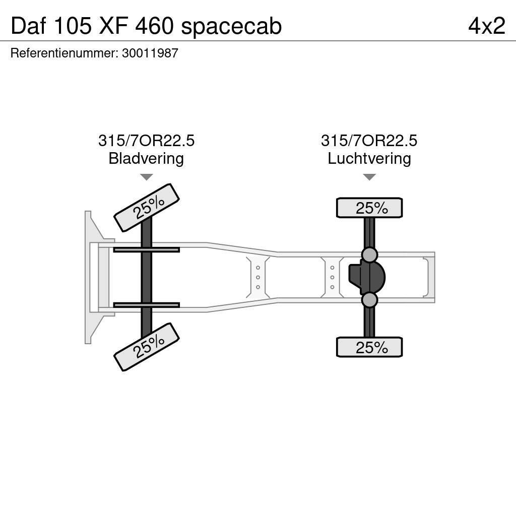 DAF 105 XF 460 spacecab Tegljači