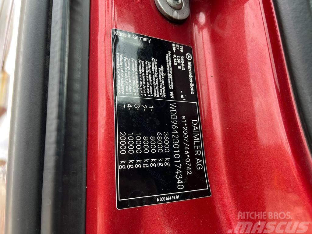 Mercedes-Benz Arocs 3258 8x4 RETARDER / FULL STEEL / BOX L=5586 Kiperi kamioni