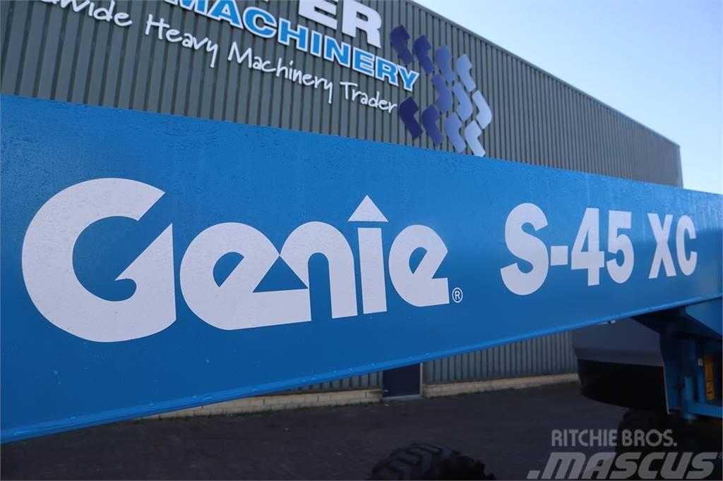 Genie S45XC Valid Inspection, *Guarantee! Diesel, 4x4 Dr Teleskopske podizne platforme