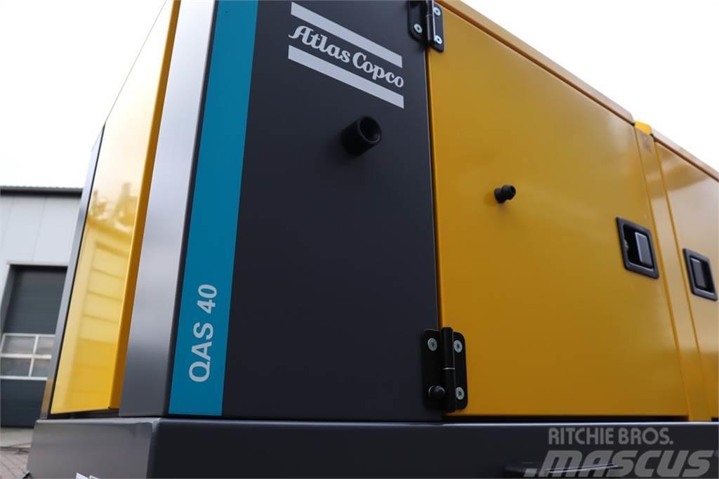 Atlas Copco QAS40 Valid inspection, *Guarantee! Diesel, 40 kVA Dizel generatori