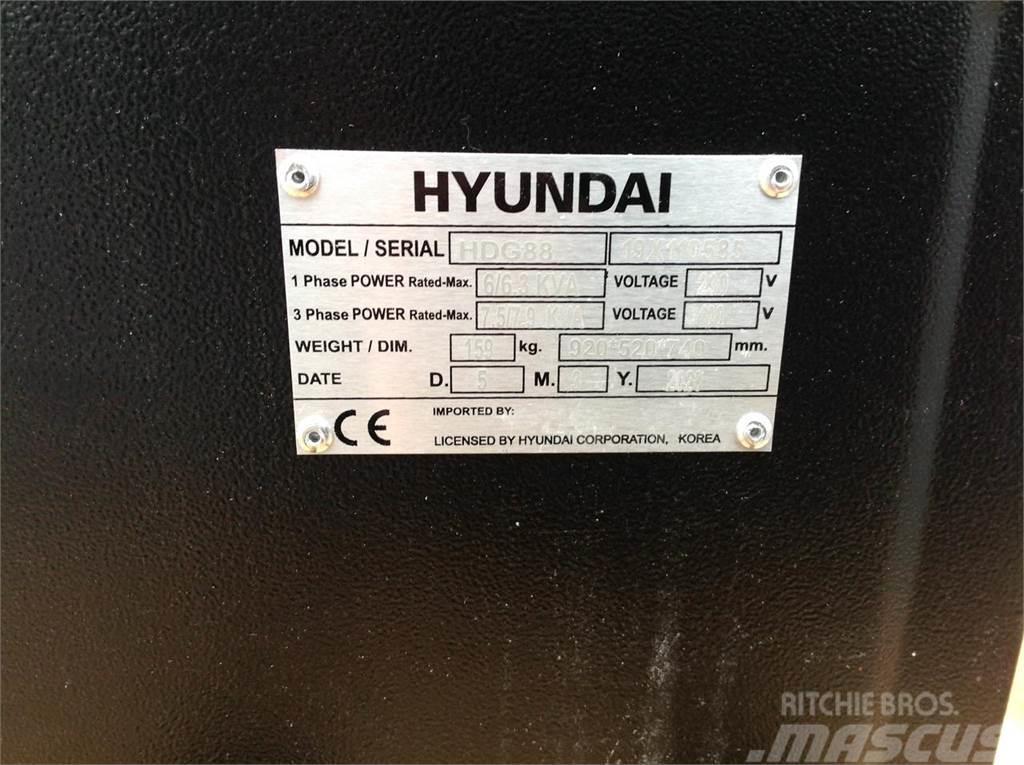 Hyundai Aggregaat HDG 88 Benzinski generatori