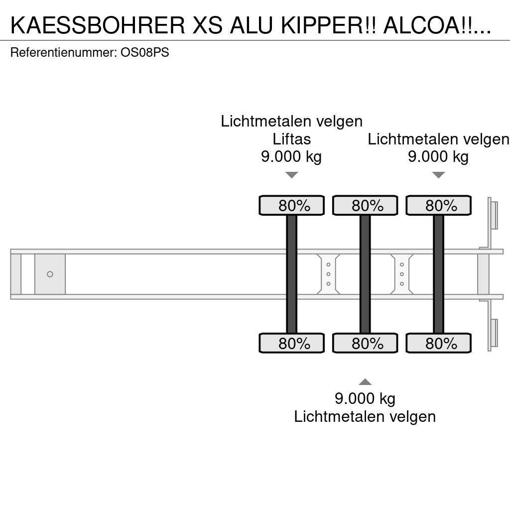 Kässbohrer XS ALU KIPPER!! ALCOA!!2021!!TOP!! Kiper poluprikolice