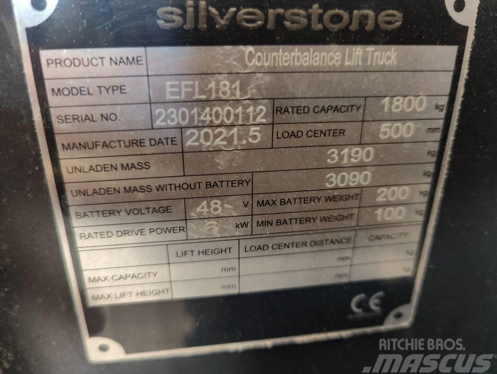 Silverstone EFL181  (RENT244) Električni viljuškari