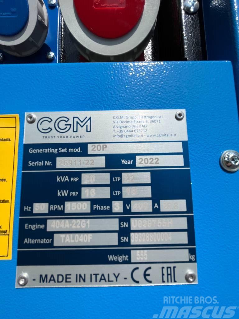 CGM 20P - Perkins 22 KVA generator Dizel generatori