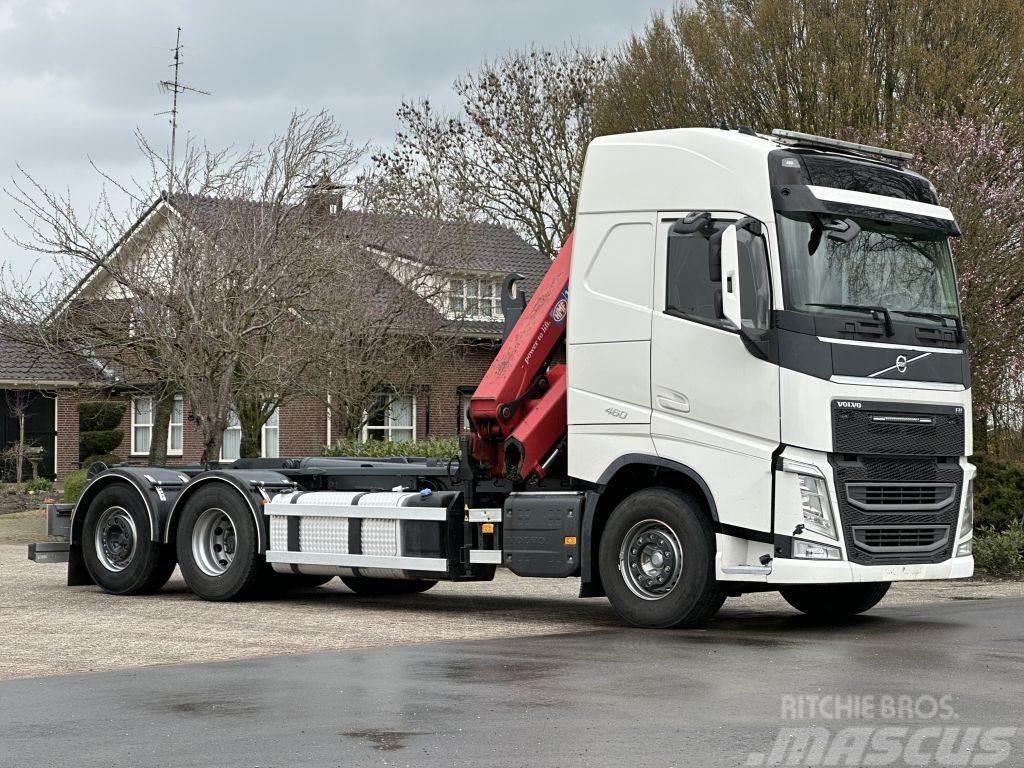 Volvo FH 460 KRAAN/HAAK/RADIO REMOTE!! EURO6 Rol kiper kamioni sa kukom za podizanje tereta