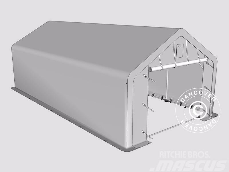 Dancover Storage Shelter PRO XL 4x8x2,5x3,6m PVC Telthal Ostale komponente za građevinarstvo