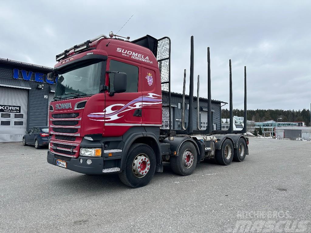 Scania R620 8x4 Kamioni za drva Šticari
