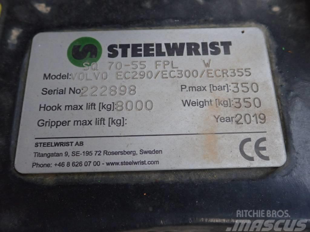 Steelwrist Vollhydr. SW SQ70 passend Volvo EC300 Brze spojke