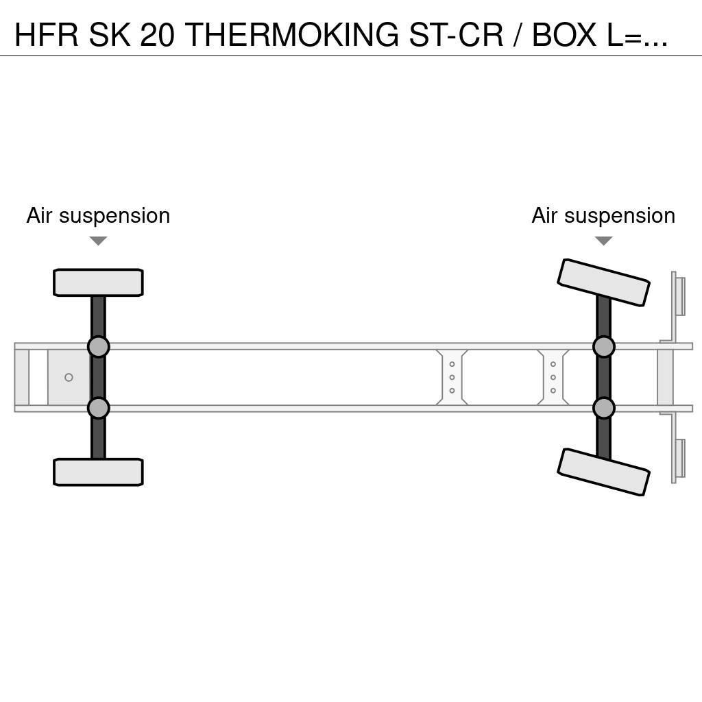 HFR SK 20 THERMOKING ST-CR / BOX L=13419 mm Poluprikolice hladnjače