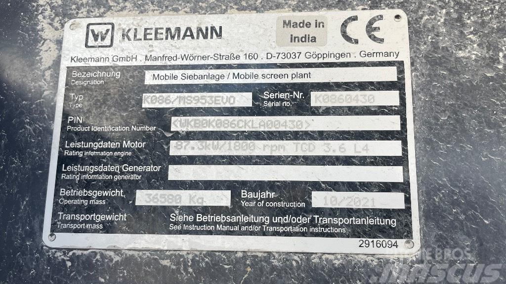 Kleemann 953 Sita