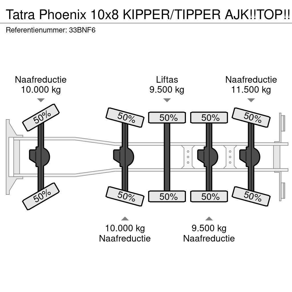 Tatra Phoenix 10x8 KIPPER/TIPPER AJK!!TOP!! Kiperi kamioni