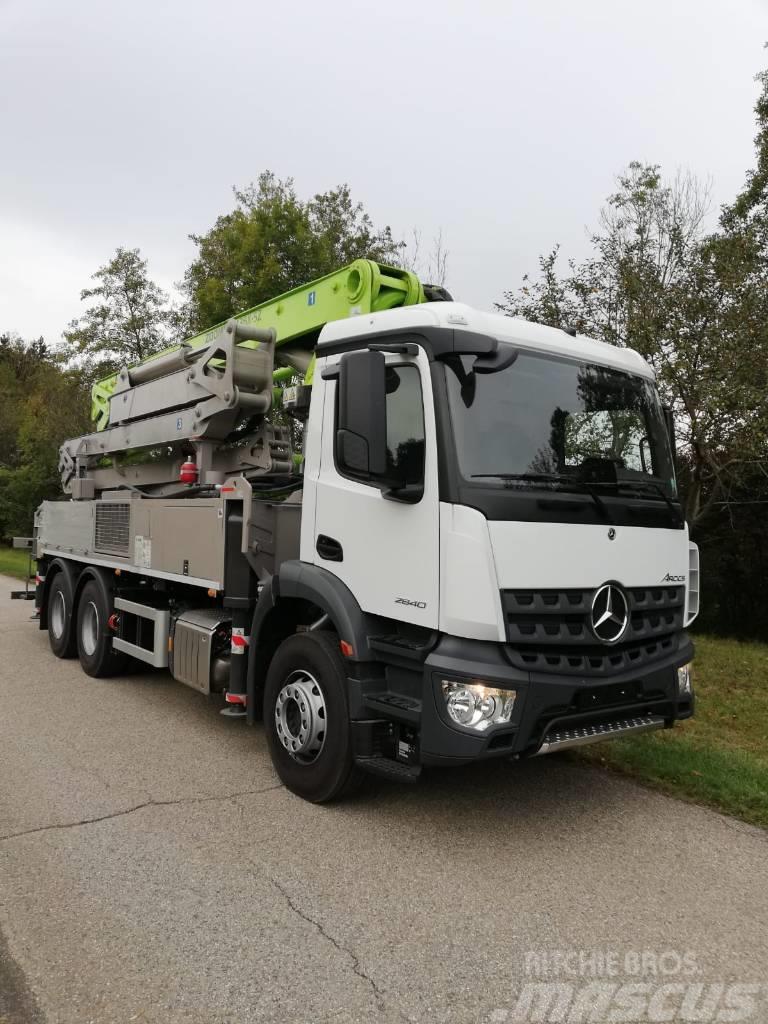 Mercedes-Benz Actros 2640 mit Zoomlion ZL 36 Kamioni mešalice za beton