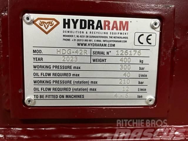 Hydraram HDG-42R | CW10 | 4.5 ~ 7.5 Ton | Sorteergrijper Grabulje