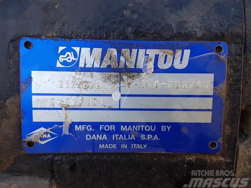Manitou MLT1040-52537101-Spicer Dana 212/B72-Axle/Achse/As Osovine