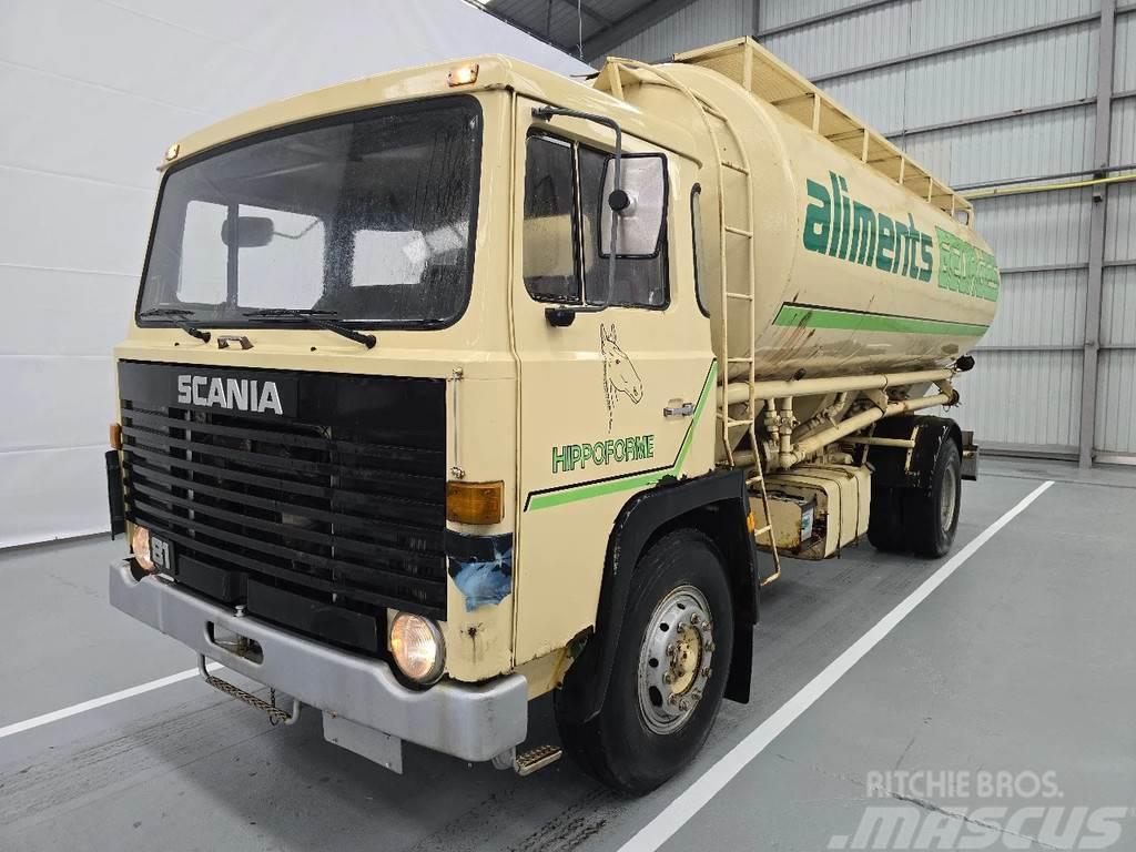 Scania LB 81 / LAMMES - BLATT - SPRING Kamioni cisterne