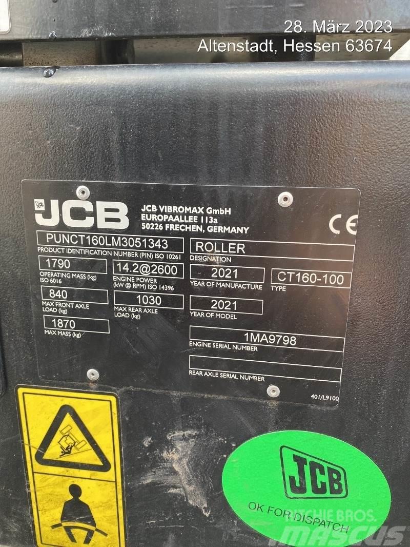 JCB CT160-100 Valjci za građevinarstvo