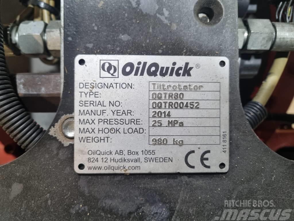  OilQuick/Rototilt OQTR80 tiltrotator Rotatori za građevinarstvo