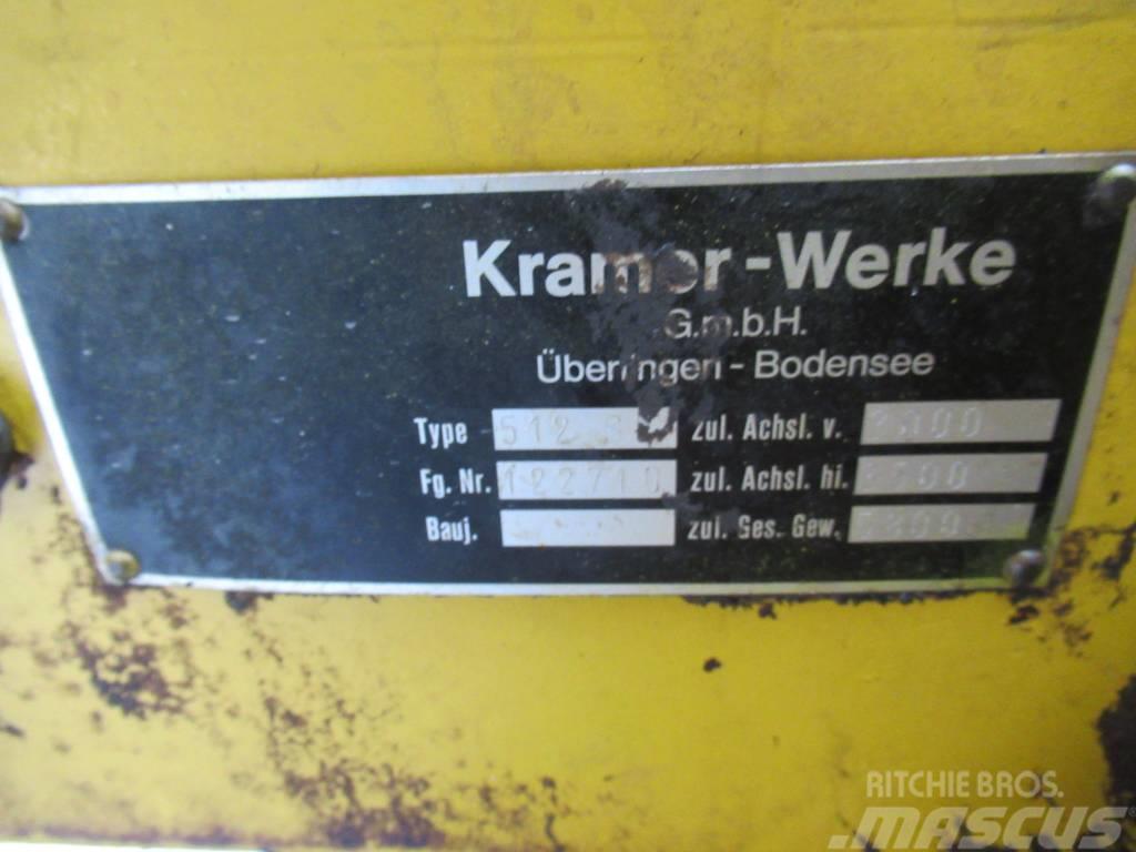 Kramer 512 SL KAUHA + PIIKIT Utovarivači na točkove