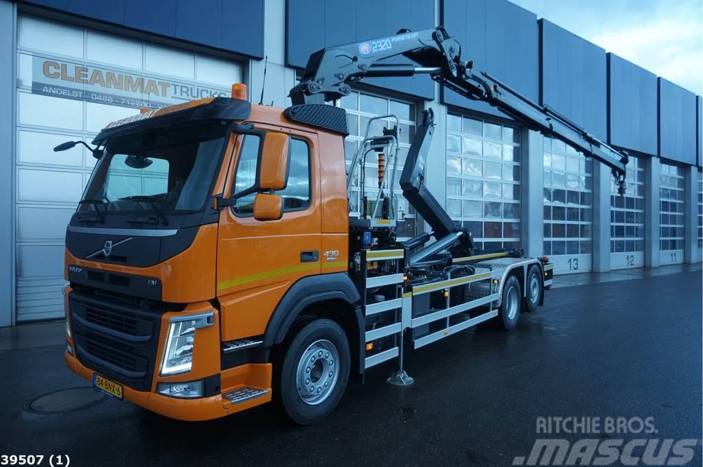 Volvo FM 440 HMF 23 ton/meter laadkraan Rol kiper kamioni sa kukom za podizanje tereta